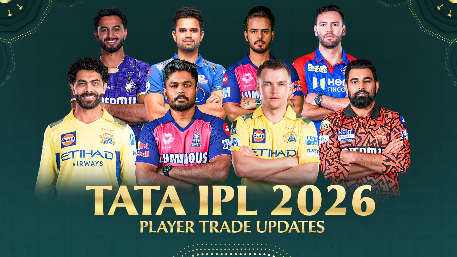 IPL 2026 all teams and captains - Dadexch